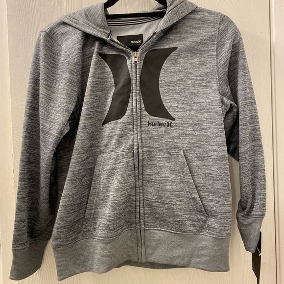 Boy 10-12 years old size M thermal hoodie zipper jacket and pant set - Picture 1 of 5